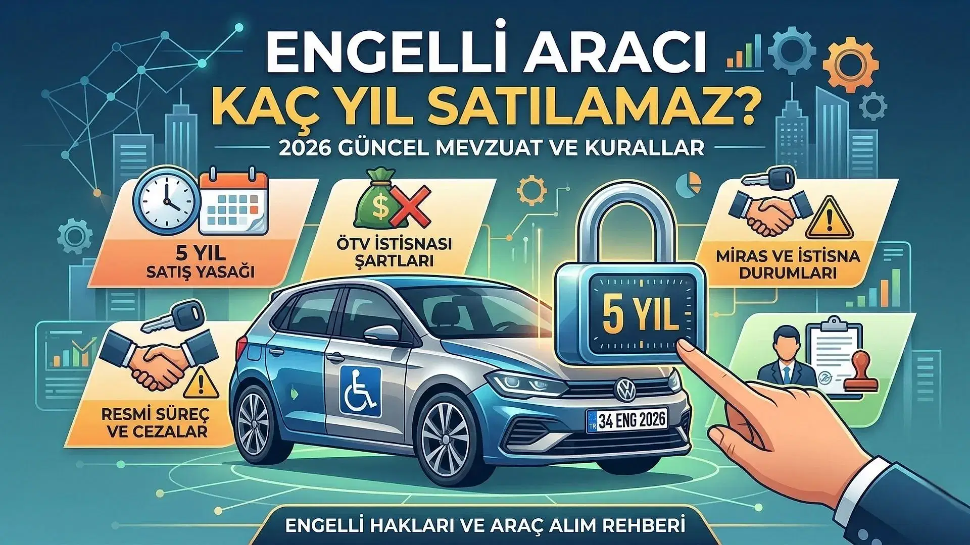 Engelli Aracı Kaç Yıl Satılamaz 2026